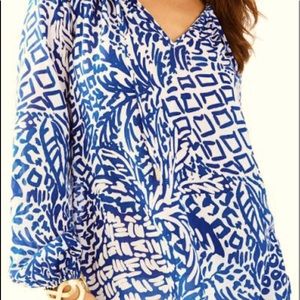 Lilly Pulitzer Willa Top EUC